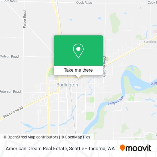 Mapa de American Dream Real Estate