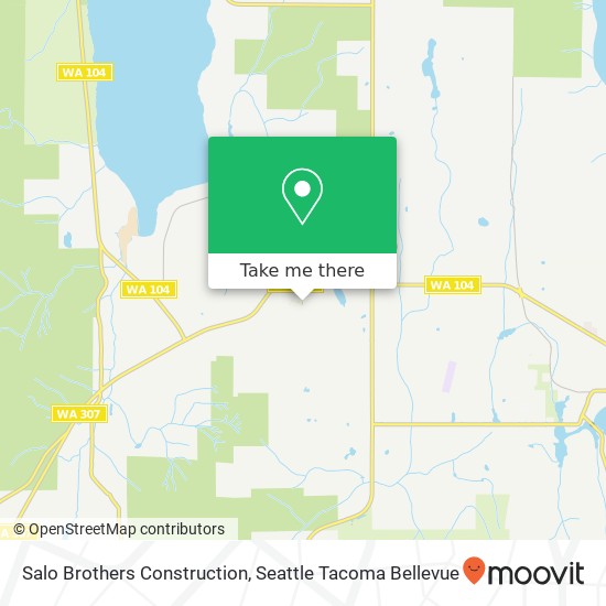 Salo Brothers Construction map