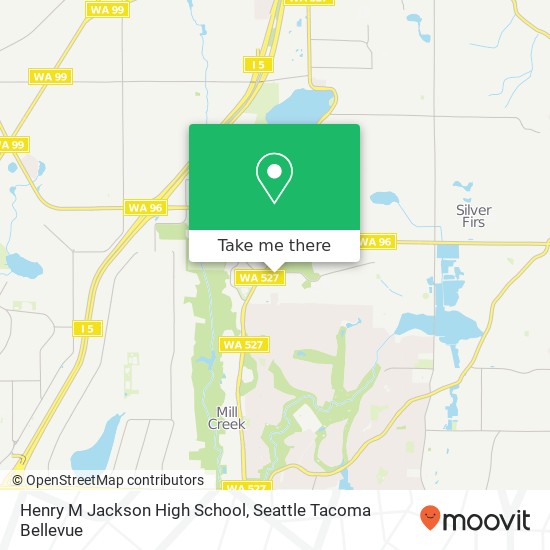 Mapa de Henry M Jackson High School