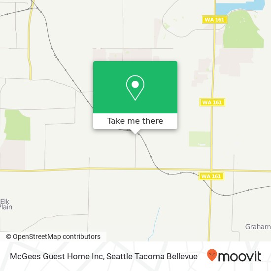 McGees Guest Home Inc map