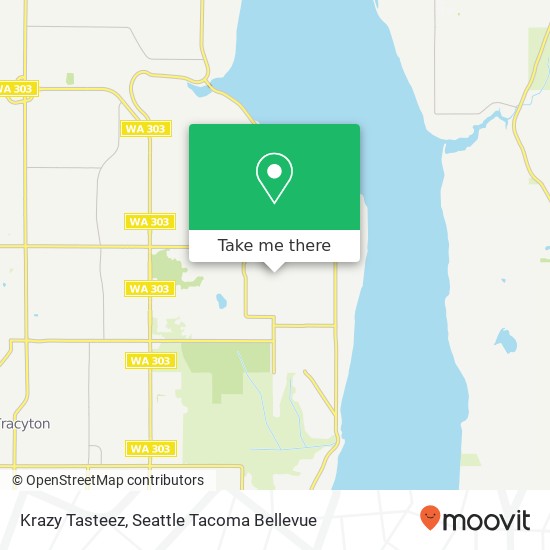 Krazy Tasteez map