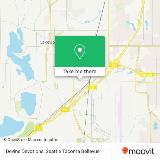 Devine Devotions map