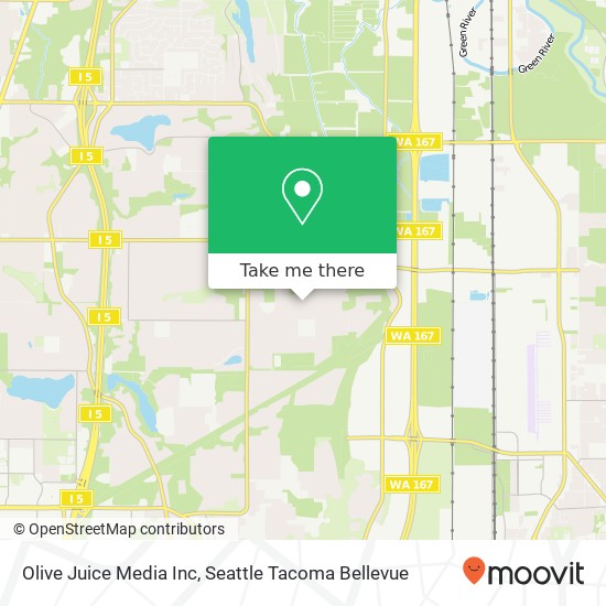 Mapa de Olive Juice Media Inc