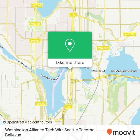 Mapa de Washington Alliance Tech Wkr