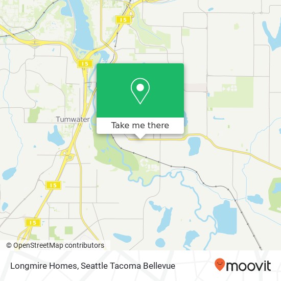 Longmire Homes map