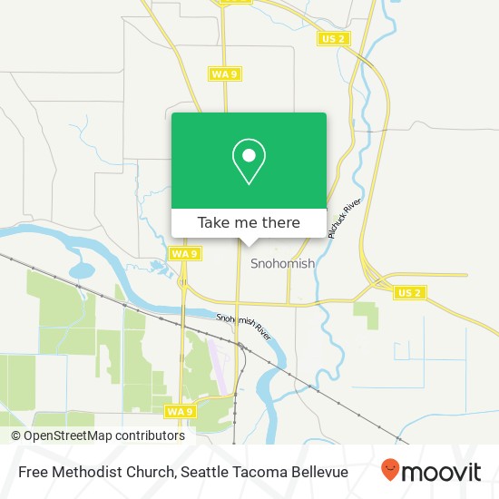 Free Methodist Church map