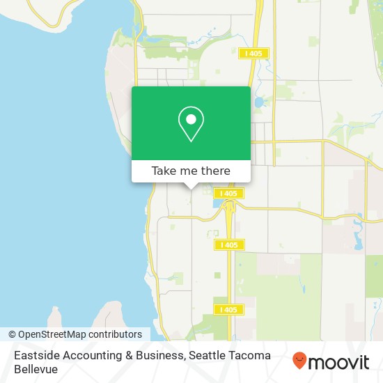 Eastside Accounting & Business map