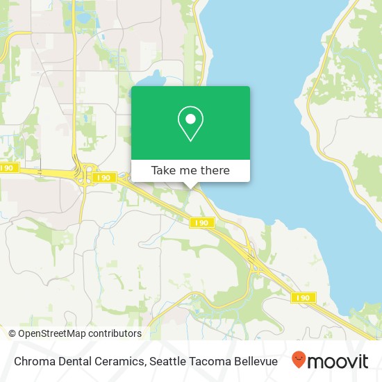 Chroma Dental Ceramics map