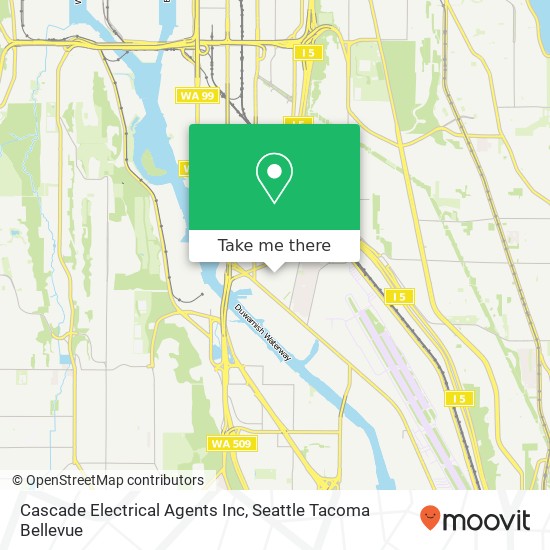 Cascade Electrical Agents Inc map