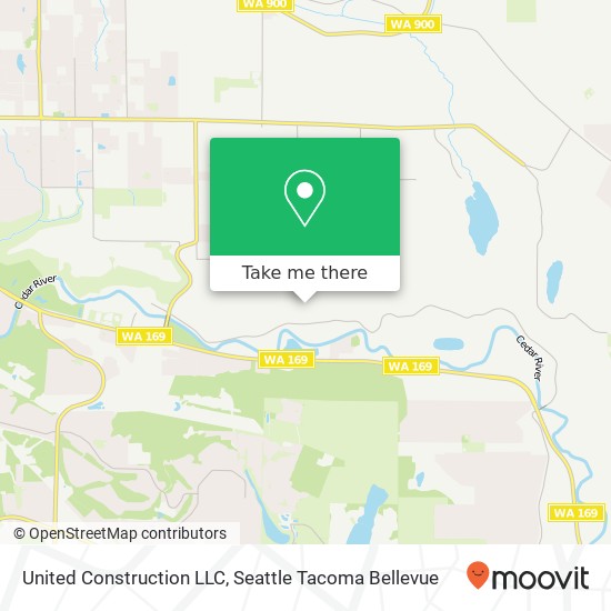 United Construction LLC map