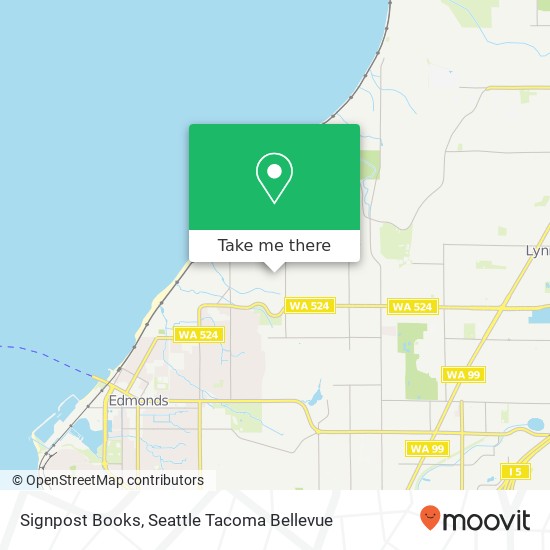 Mapa de Signpost Books