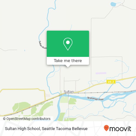 Sultan High School map