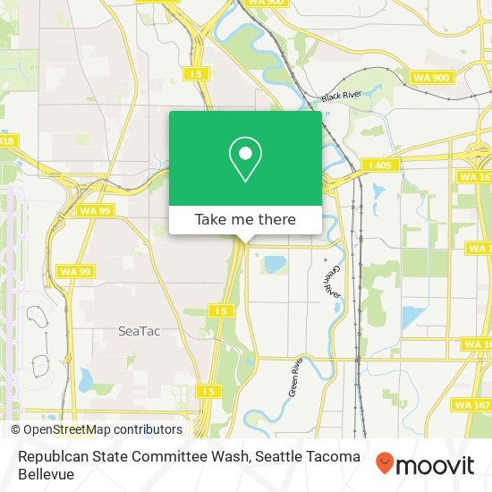 Mapa de Republcan State Committee Wash