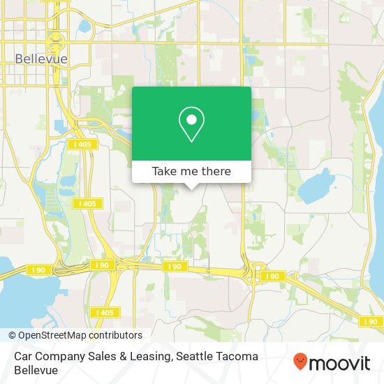 Car Company Sales & Leasing map