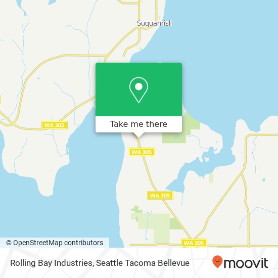 Rolling Bay Industries map