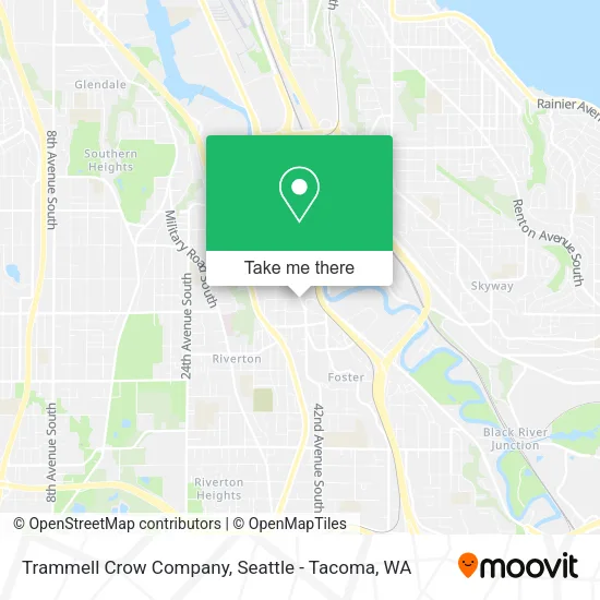 Trammell Crow Company map
