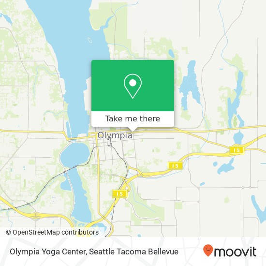 Mapa de Olympia Yoga Center