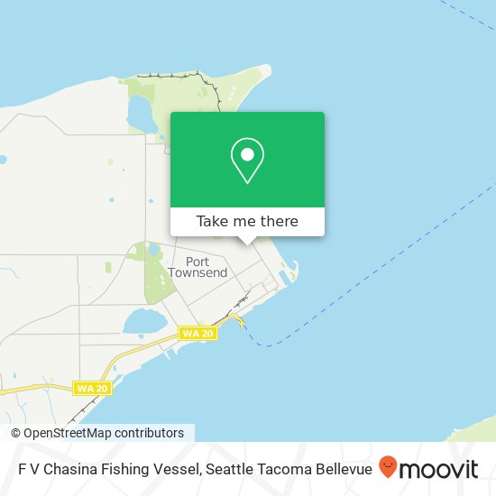 Mapa de F V Chasina Fishing Vessel