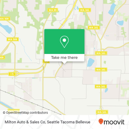 Milton Auto & Sales Co map