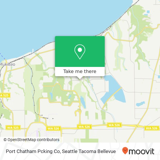 Mapa de Port Chatham Pcking Co