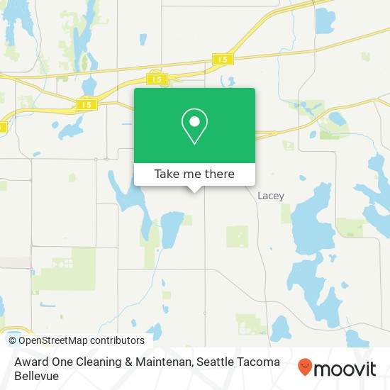 Mapa de Award One Cleaning & Maintenan