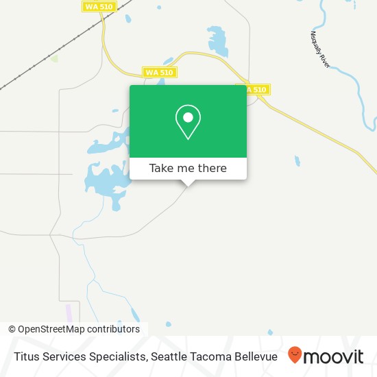 Titus Services Specialists map