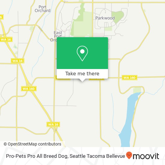 Pro-Pets Pro All Breed Dog map