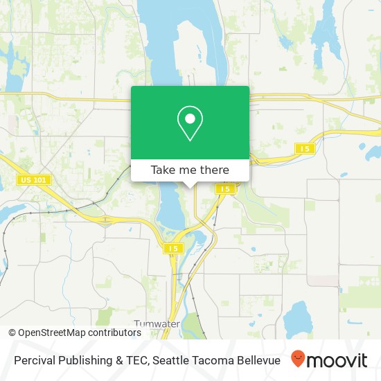 Percival Publishing & TEC map