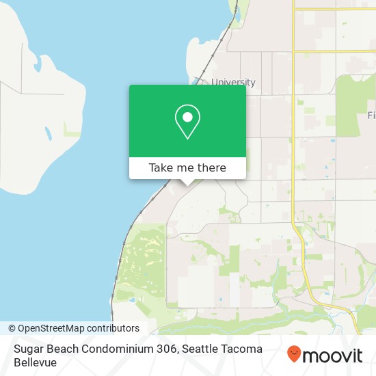 Sugar Beach Condominium 306 map