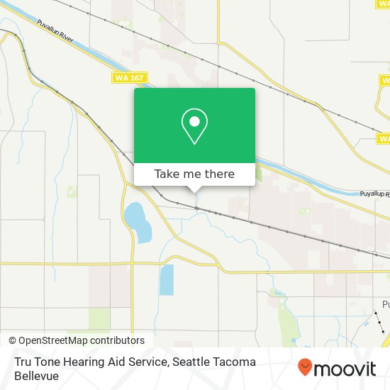 Mapa de Tru Tone Hearing Aid Service