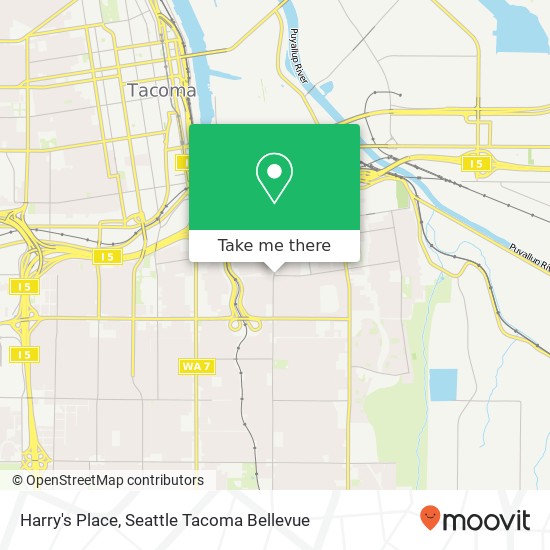 Mapa de Harry's Place