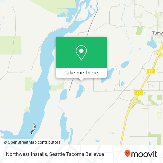 Northwest Installs map