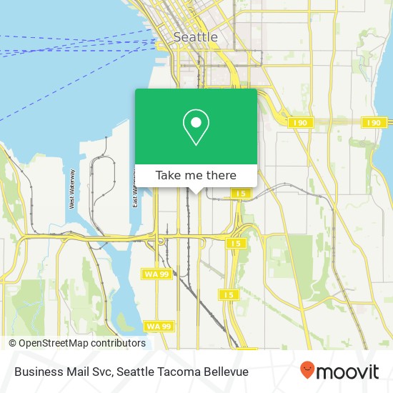 Business Mail Svc map