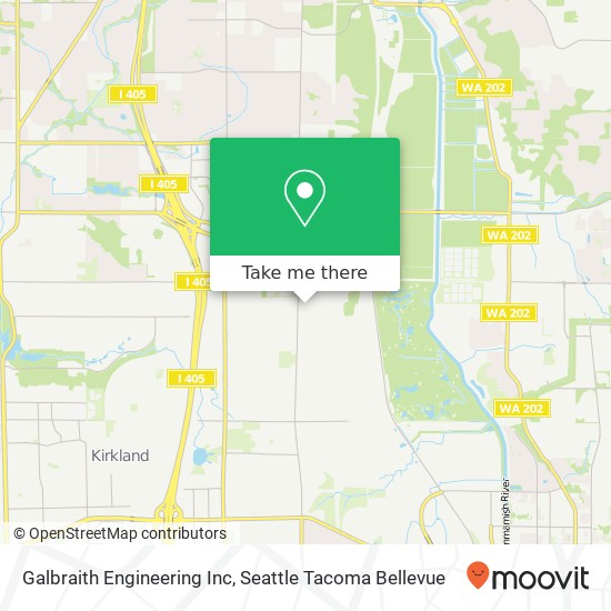 Galbraith Engineering Inc map