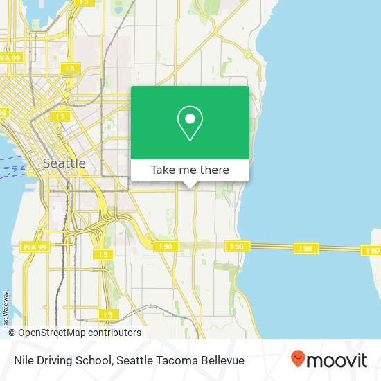Nile Driving School map