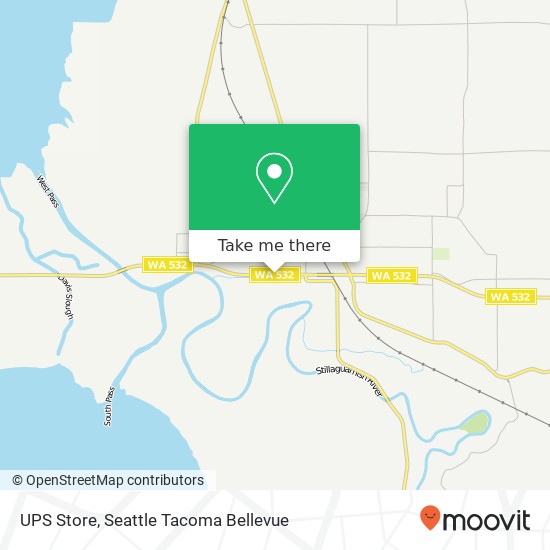 UPS Store map