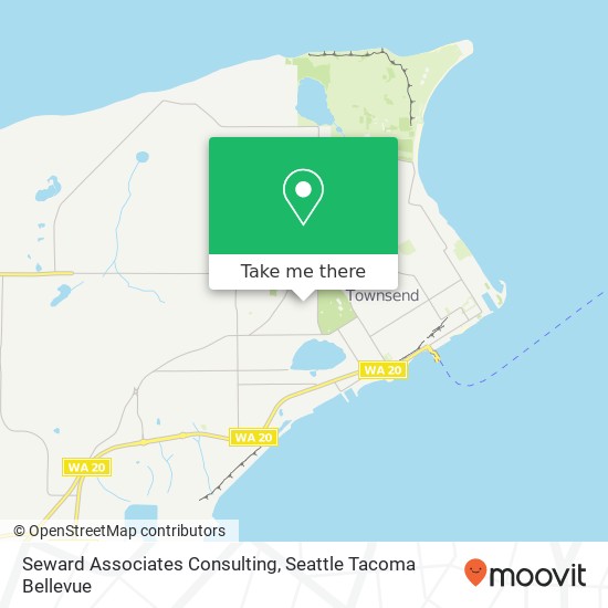Seward Associates Consulting map