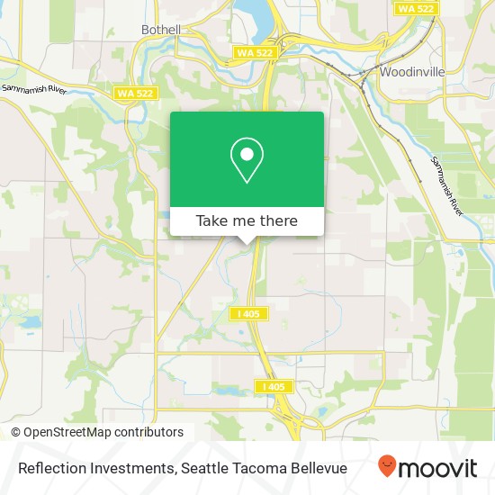 Reflection Investments map