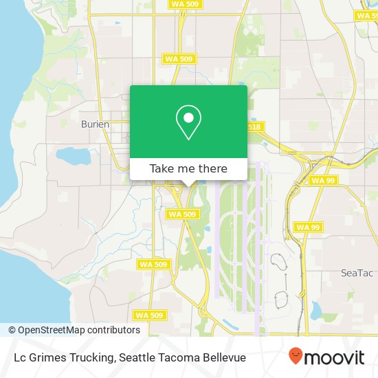 Lc Grimes Trucking map