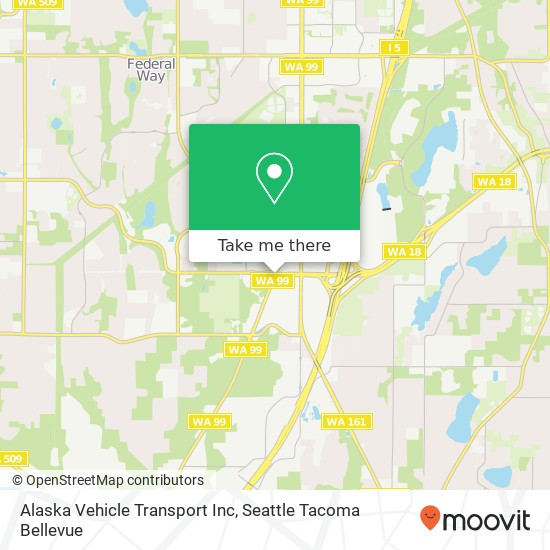 Alaska Vehicle Transport Inc map