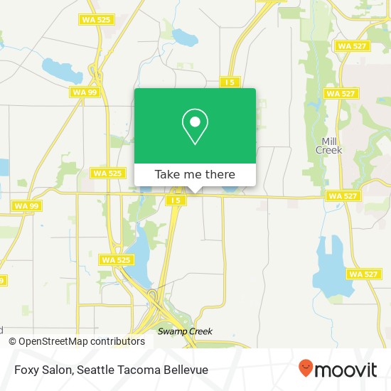 Foxy Salon map
