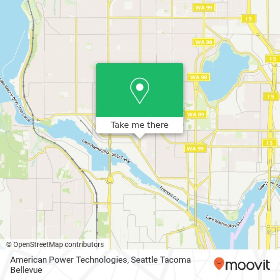 Mapa de American Power Technologies