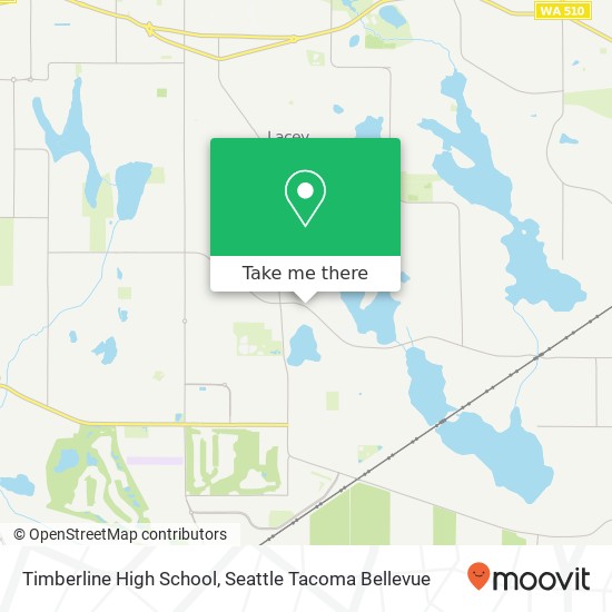 Mapa de Timberline High School