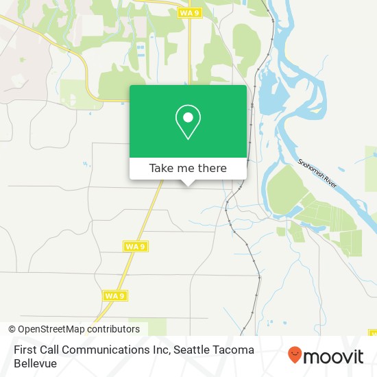 Mapa de First Call Communications Inc