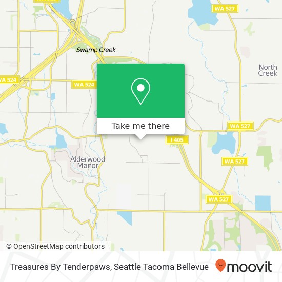 Treasures By Tenderpaws map