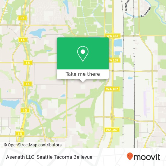 Asenath LLC map
