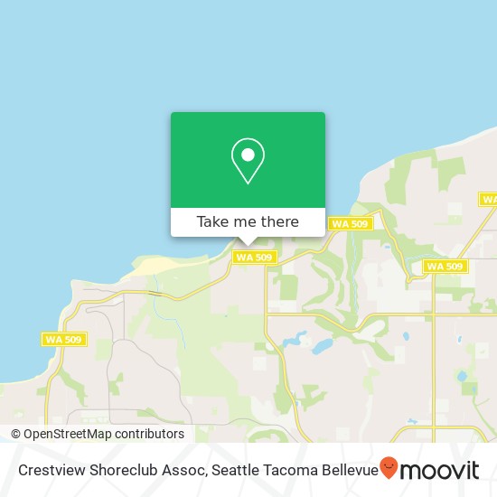 Mapa de Crestview Shoreclub Assoc