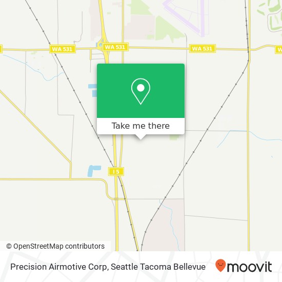 Precision Airmotive Corp map