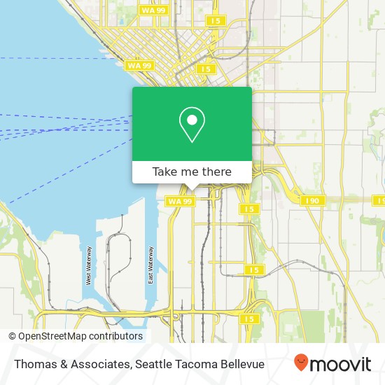 Mapa de Thomas & Associates