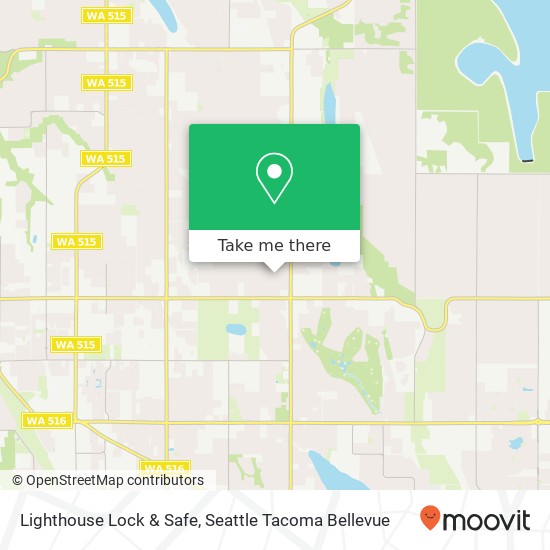 Lighthouse Lock & Safe map